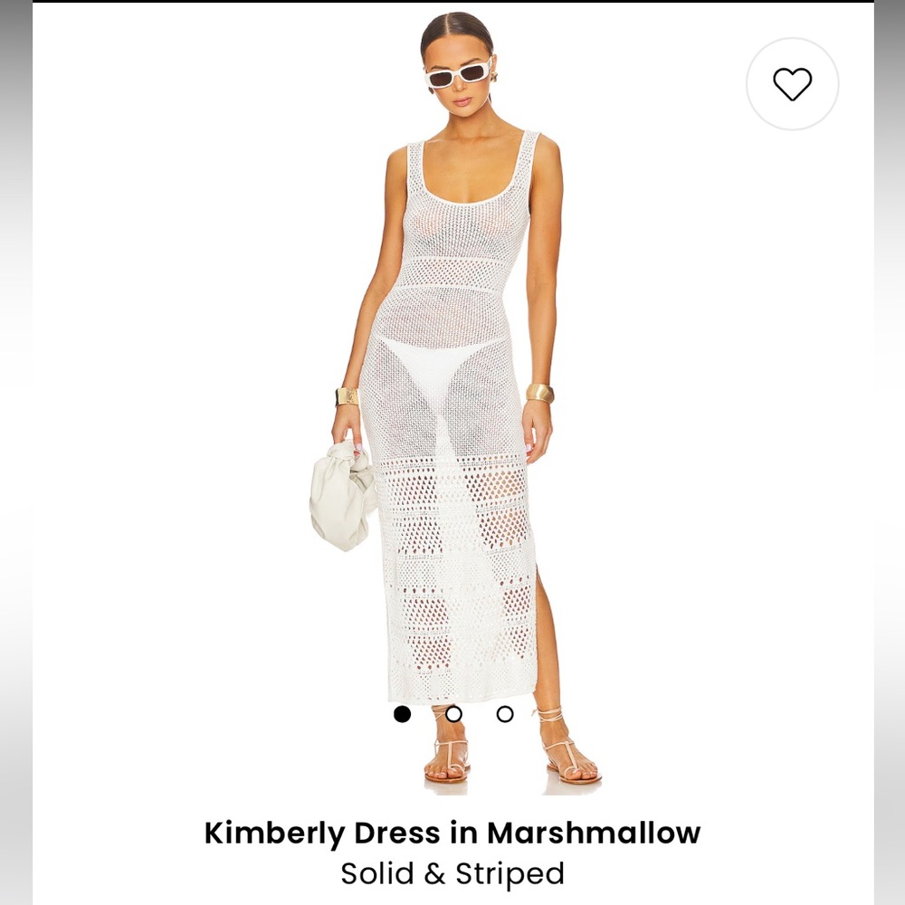 NWT Solid & Striped Kimberley Crochet Dress